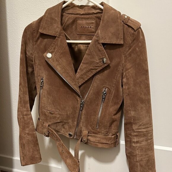 Brown Suede Women's Jacket - Picture 1 of 3